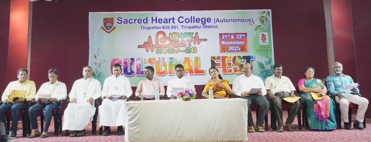 Platinum Jubilee Cultural Fest – Heart Beat 2025 Sacred Heart College (Autonomous)